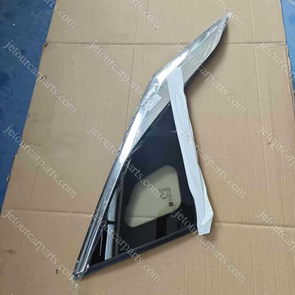 f16-5203230ca glass assy-rear side window left 807
