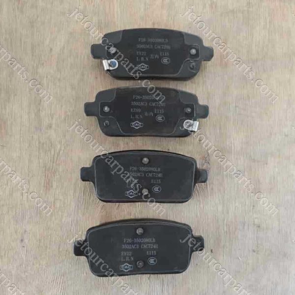 f26-3502080lb rear brake pad 1334